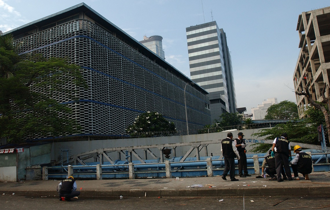 ಜಕಾರ್ತದ ವಿಶ್ವಸಂಸ್ಥೆ ಕಚೇರಿ ಬಳಿ ಸರಣಿ ಬಾಂಬ್‌ ಸ್ಫೋಟ;7  ಸಾವು